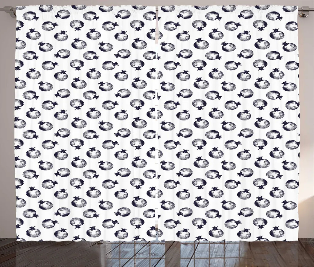 Tenda ABAKUHAUS Rustica Blu e Bianca 280x175cm | Arredo Soggiorno Shabby