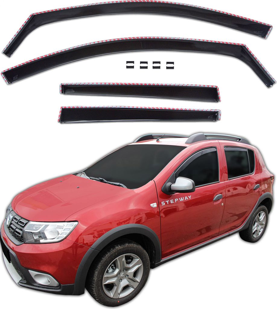 GP Déflecteurs Deflecteurs D'Air Pour Dacia Stepway 2 Image du produit 