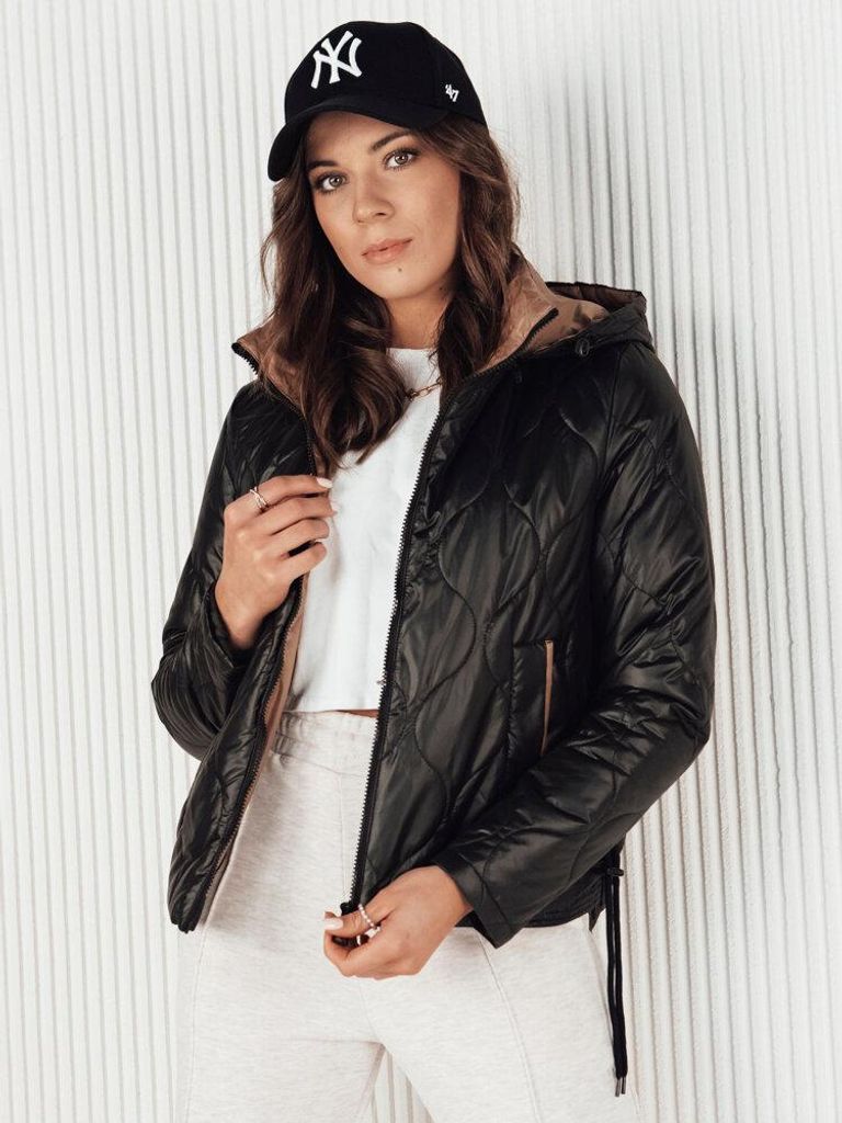 Dstreet Übergangsjacke für Frauen Maxvell schwarz M