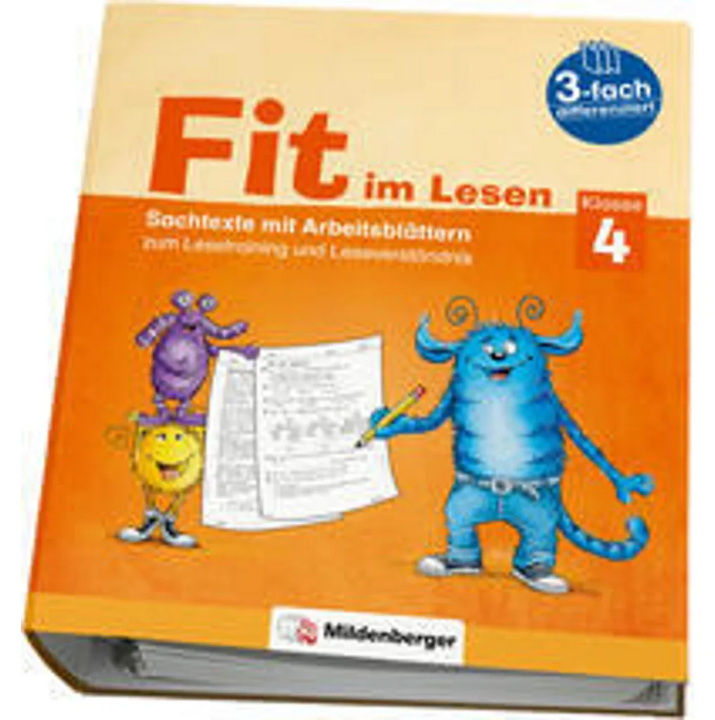 Fit im Lesen Sachtexte 4e Année : Méthode Lecture Intensive Documents