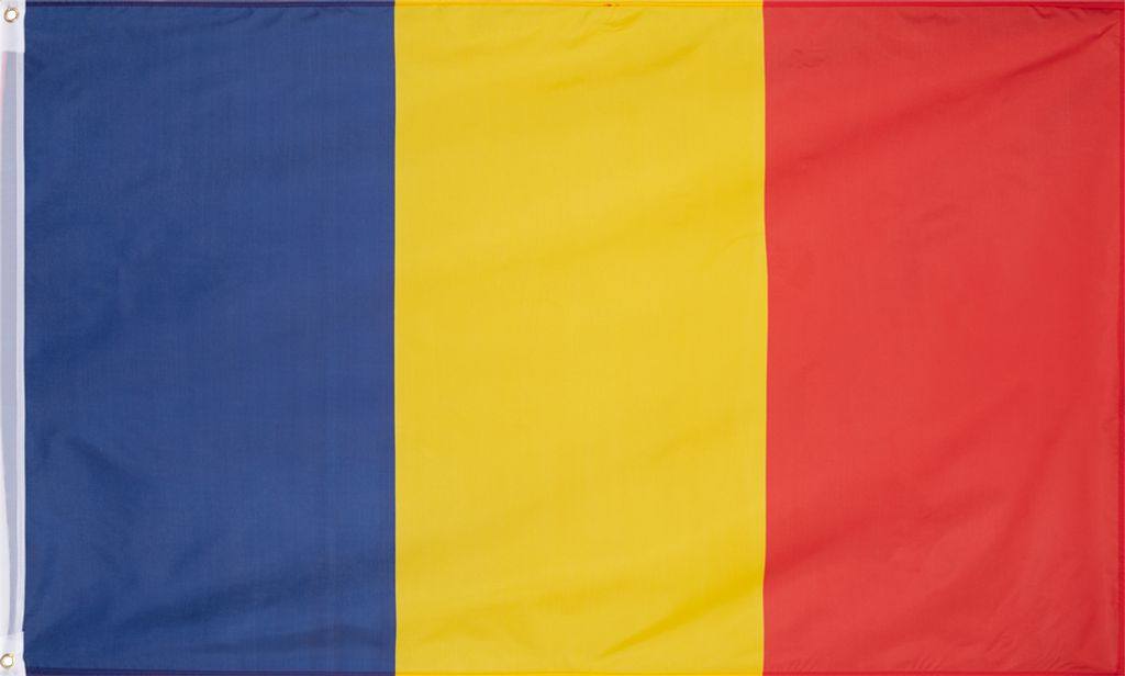 MUWO "Nations Together" | Tschad Flagge | 150×90 cm | Produktbild 