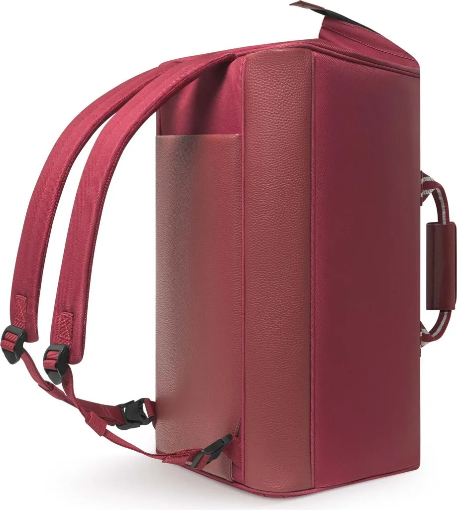 Sac week-end ordinateur Cabaia Duffle Bag bordeaux étanche et modulable - 4