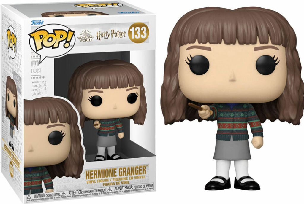 POP Figur Harry Potter Jahrestag Hermine mit Zauberstab Produktbild 4