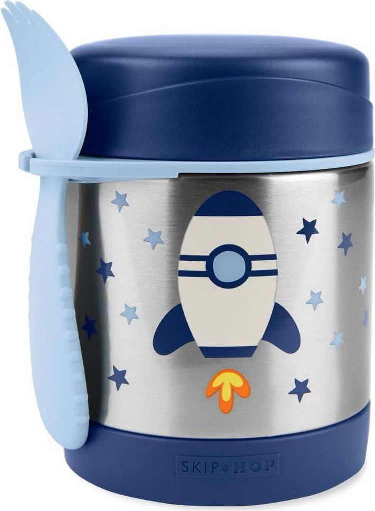 Skip Hop Whimz Spark-stil Lebensmittelbehälterrocket Blau Blau One Size