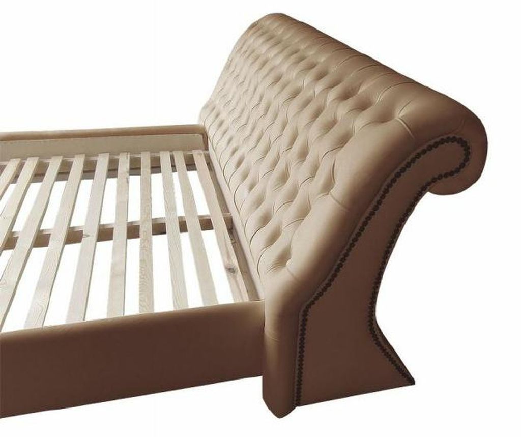 Wasserbett Chesterfield Lederbett Bett Wasser Betten Polster Doppel Hotel OXFORD