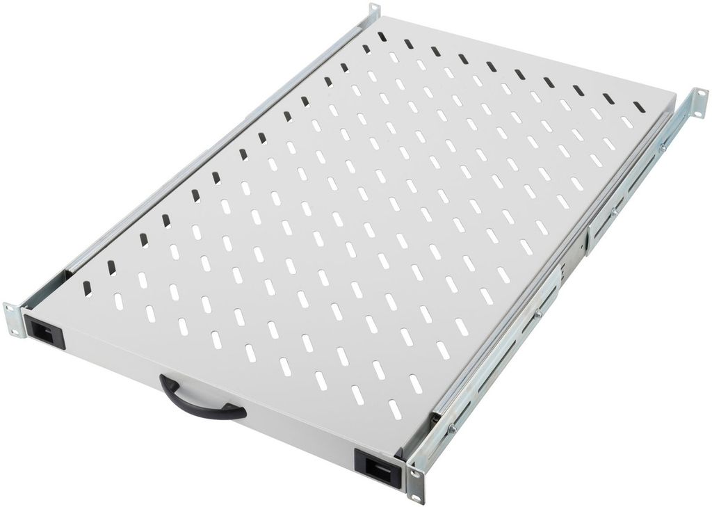 DIGITUS Ausziehbarer Fachboden für 483 mm (19")-Schränke
