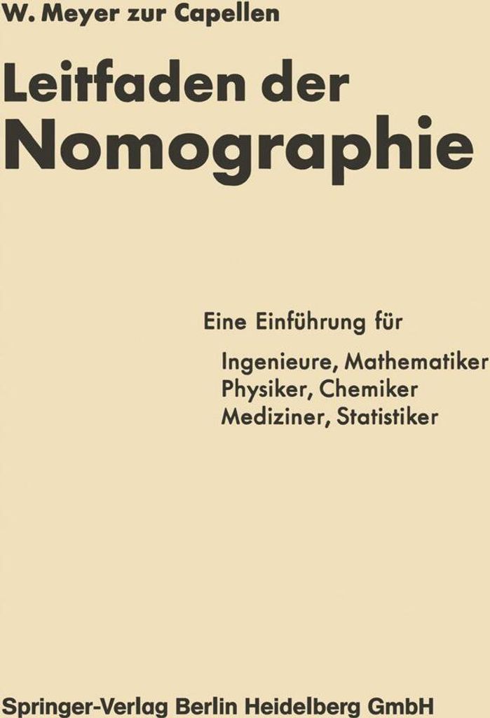 Leitfaden der Nomographie