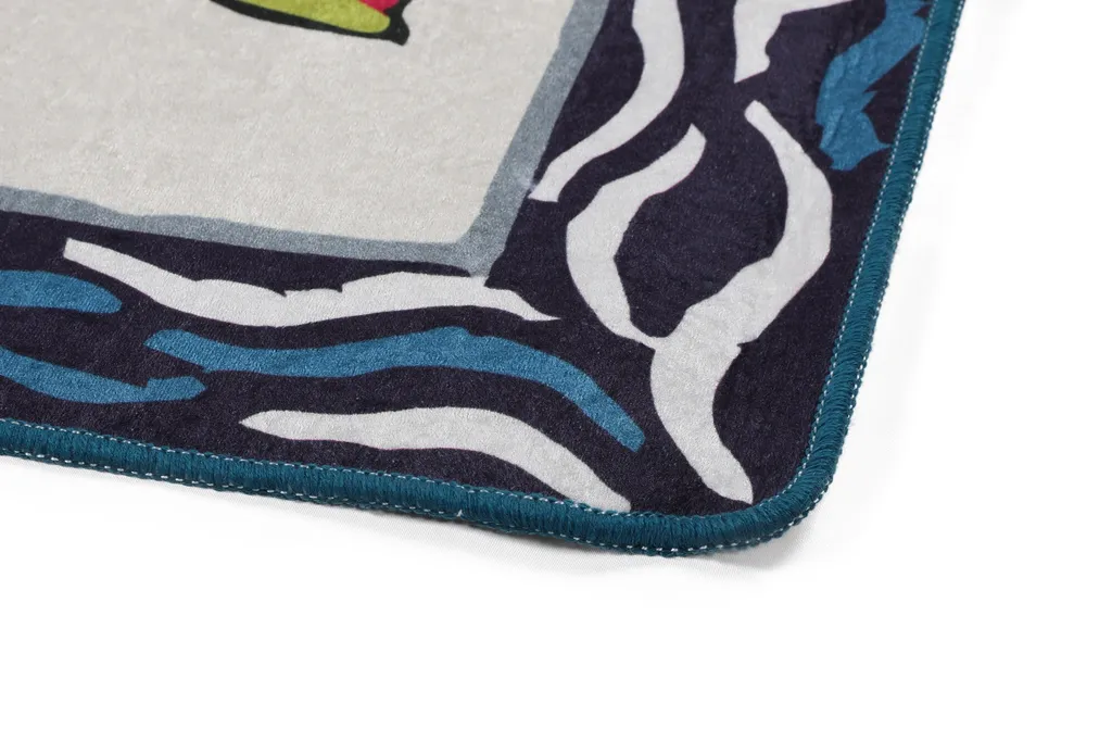 Tapis de bain Pescado CHL5183 Mijolnir Multicolore 100% Velours 700g/m²