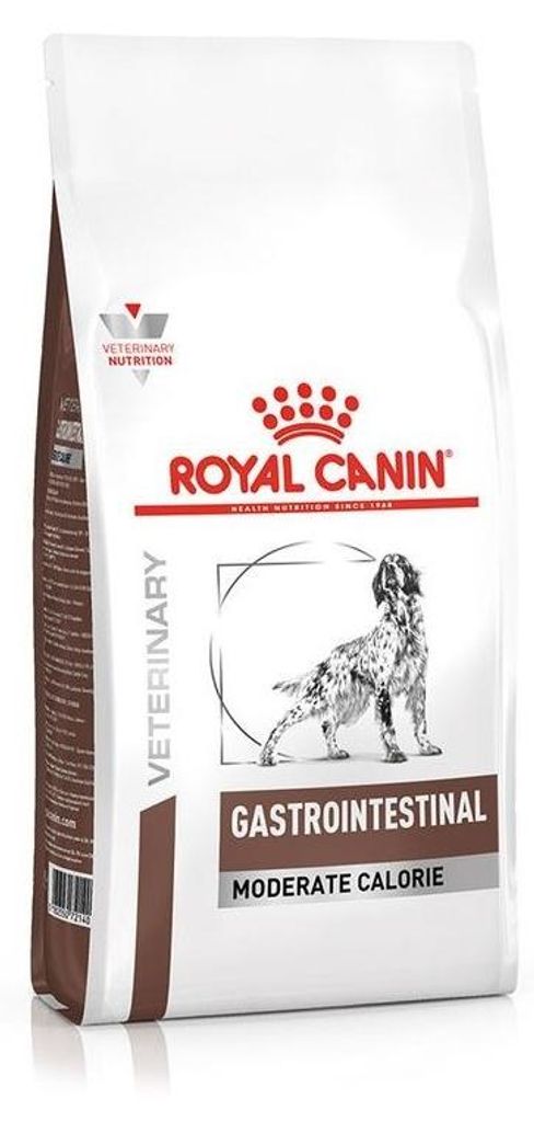 Tierärztlich es Trockenfutter für Hunde mit moderatem Produktbild 