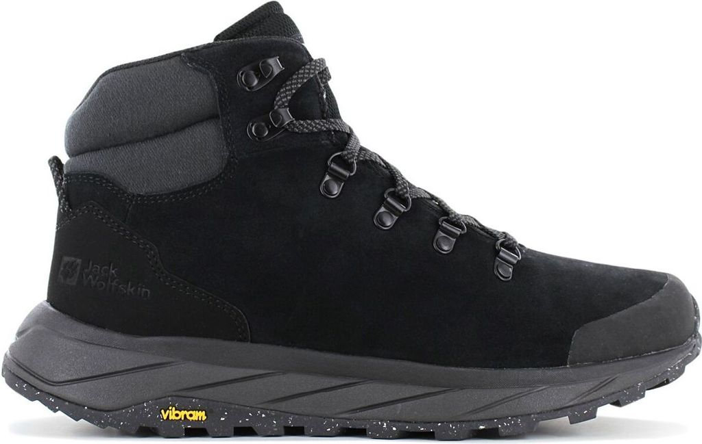 Jack Wolfskin Wanderstiefel schwarz in Gr. 44