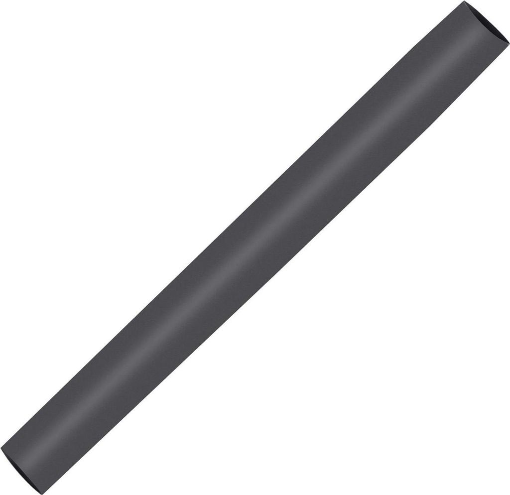 Wärmeschrumpfschlauch 3:1 80mm 1 Meter Schwarz Schwarz