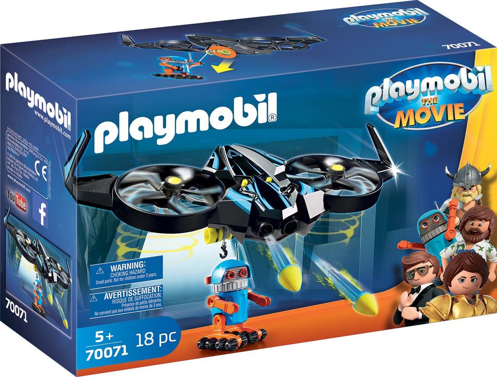 Playmobil The Movie Serie 1 Roboter Robotitron Set 70069 
