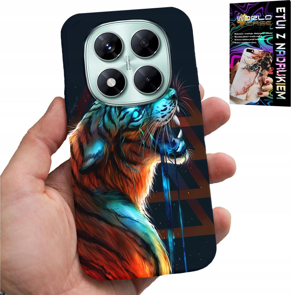 Etui Für Xiaomi Note 14 Pro 5G - Tiger Men's Case Designs, Etui