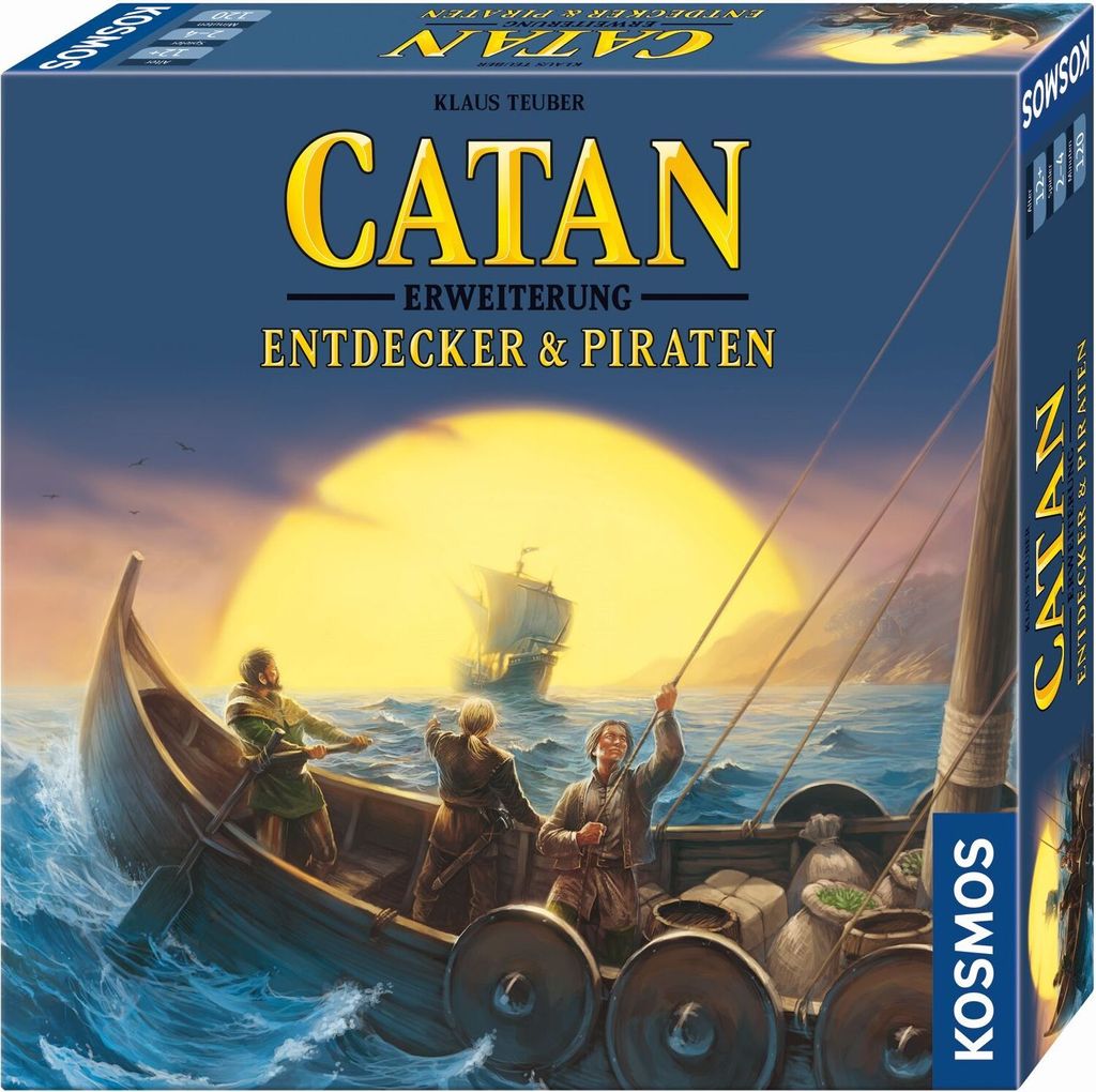 Kosmos 693411 CATAN - Erweiterung - Entdecker & Piraten NEU Produktbild 6