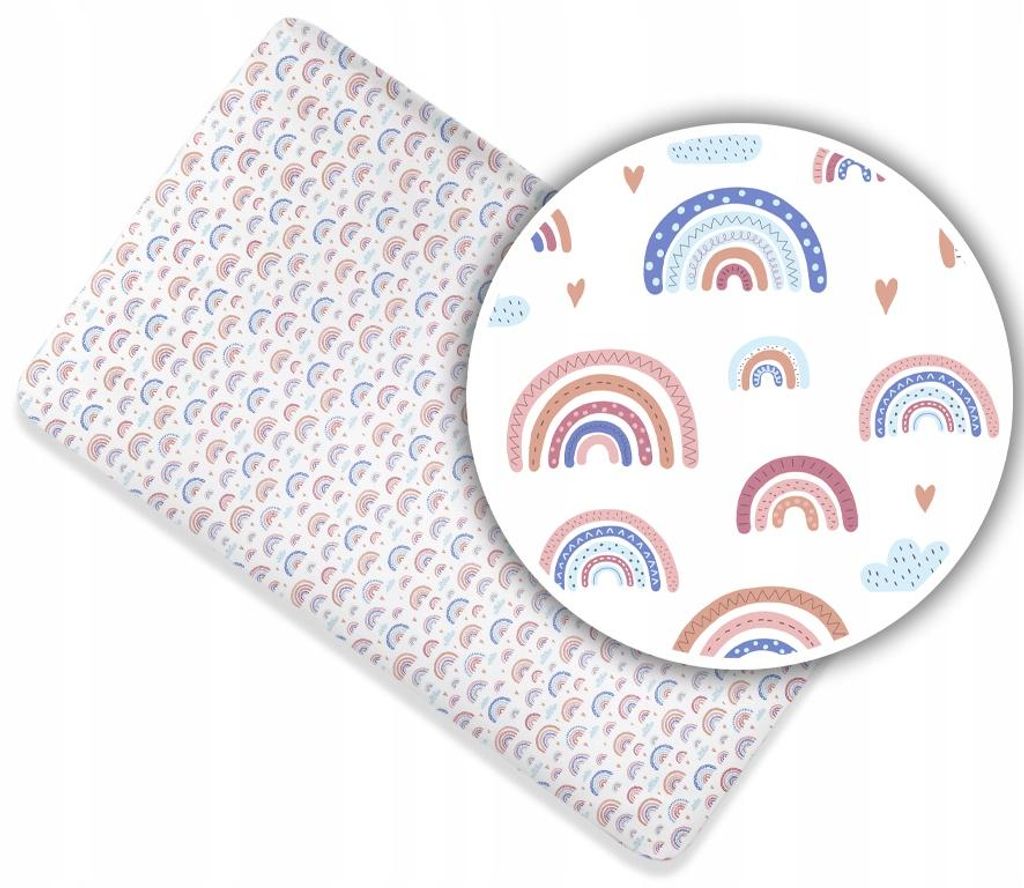 Spannbettlaken 80x160 cm für Kinderbett – 100% Baumwolle –