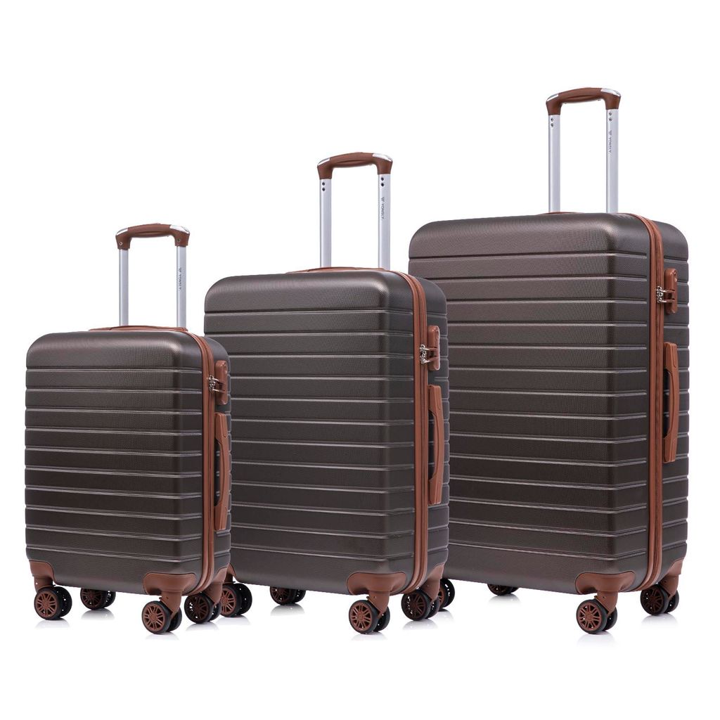 Suitcase Set, Rollkoffer Handgepäck, Kofferset, mit 4 Produktbild 