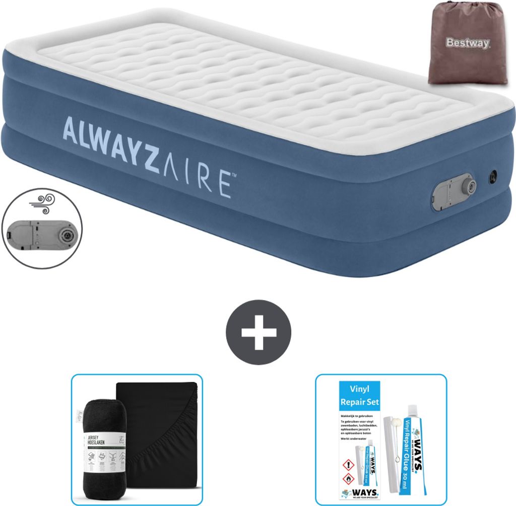 Bestway Alwayszair Luftmatratze - 1 Person - 97 x 191 x 46 Produktbild 