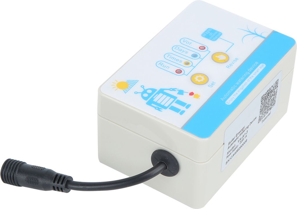 Solar Intelligent Automatic Drip Irrigation Controller Set Garten Wasser Timer Bewässerung Kit