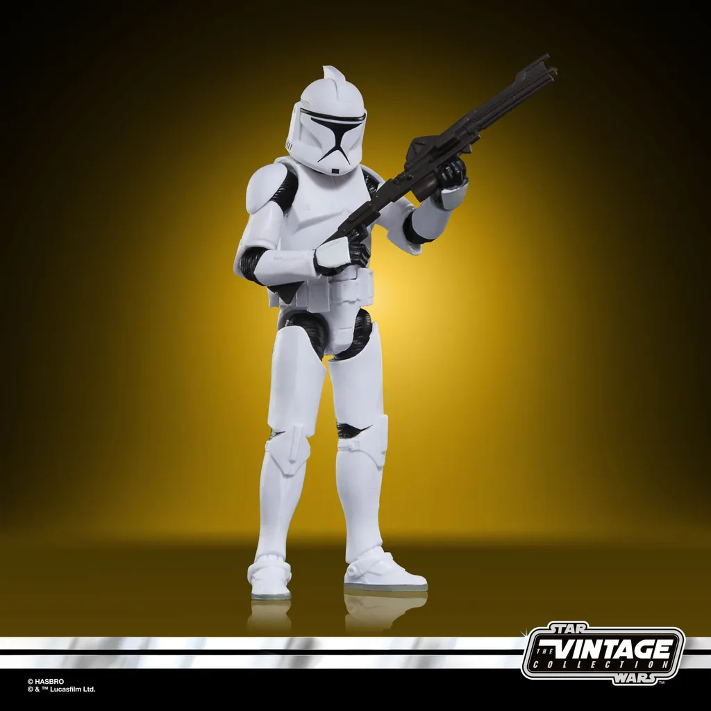 Clone Trooper Phase I Star Wars - Idéal pour Dioramas et Collection