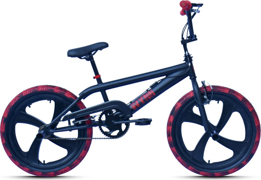 WYNN BMX Freestyle 20 Zoll XX1.2 schwarz-rot Rahmenhöhe 28 Produktbild 