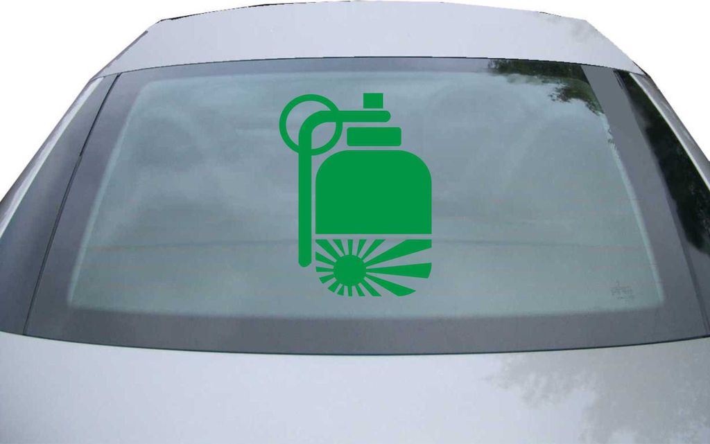 Indigos UG - Aufkleber Heckscheibe & Motorklappe DE2460 - Produktbild 
