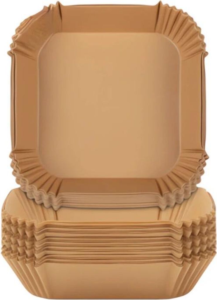 Ruhhy 26955 Papiereinlage für Heißluftfritteuse, 16 x 16 Produktbild 