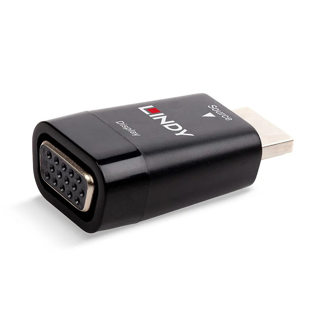 Lindy 38194 Adattatore HDMI Maschio a VGA Femmina | Video HD 1080p