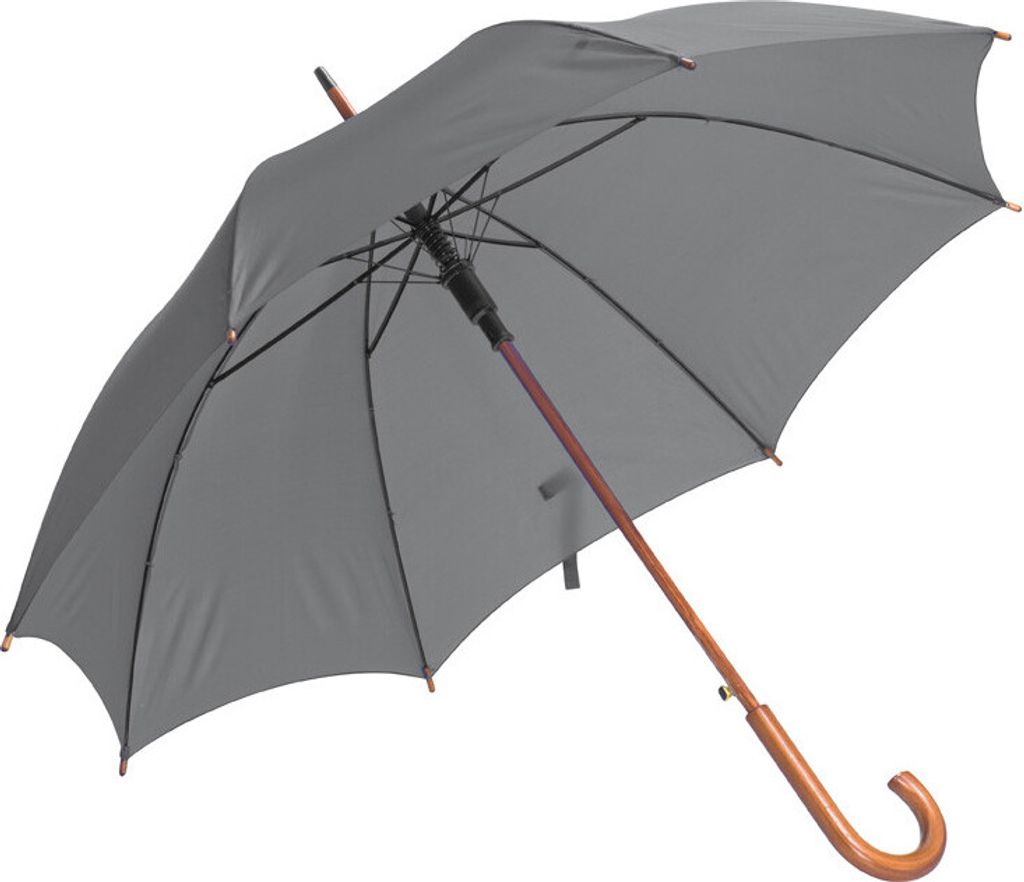 Automatik-Regenschirm / Farbe: grau/silbergrau Produktbild 