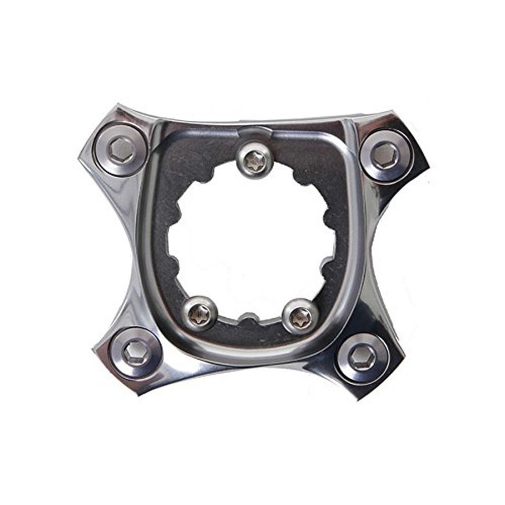 SRAM Kurbelstern "XX1" 11-fach, ohne Kettenblatt, inkl. Kettenblattschrauben, 76 mm Lochkreis, grau für BB30 Kurbel
