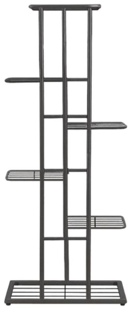 Ruhhy 26040 Stojan na květiny 106 x 41 x 22 cm, černá Obrázek produktu 