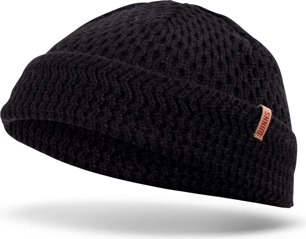 DJINNS Beanie Super Short Plainlace black