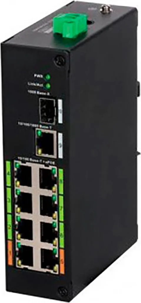Commutateur Réseau PoE Dahua 8 Ports avec Technologie ePoE Longue Portée