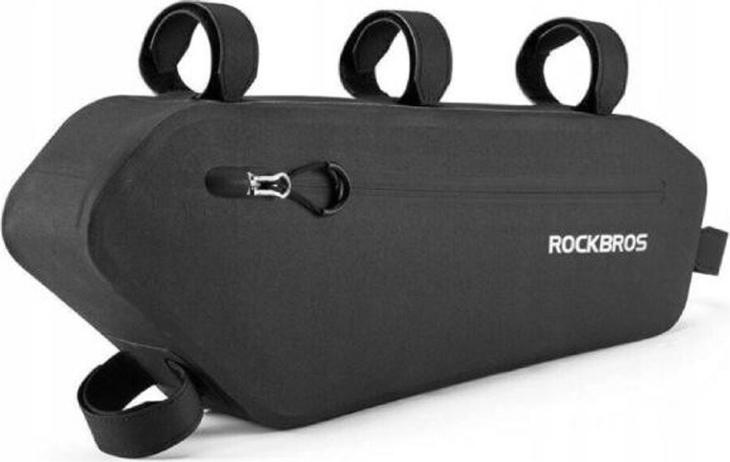 Torba, sakwa rowerowa pod ramę 4L ROCKBROS (AS-018) czarna, Zdjęcie produktu 