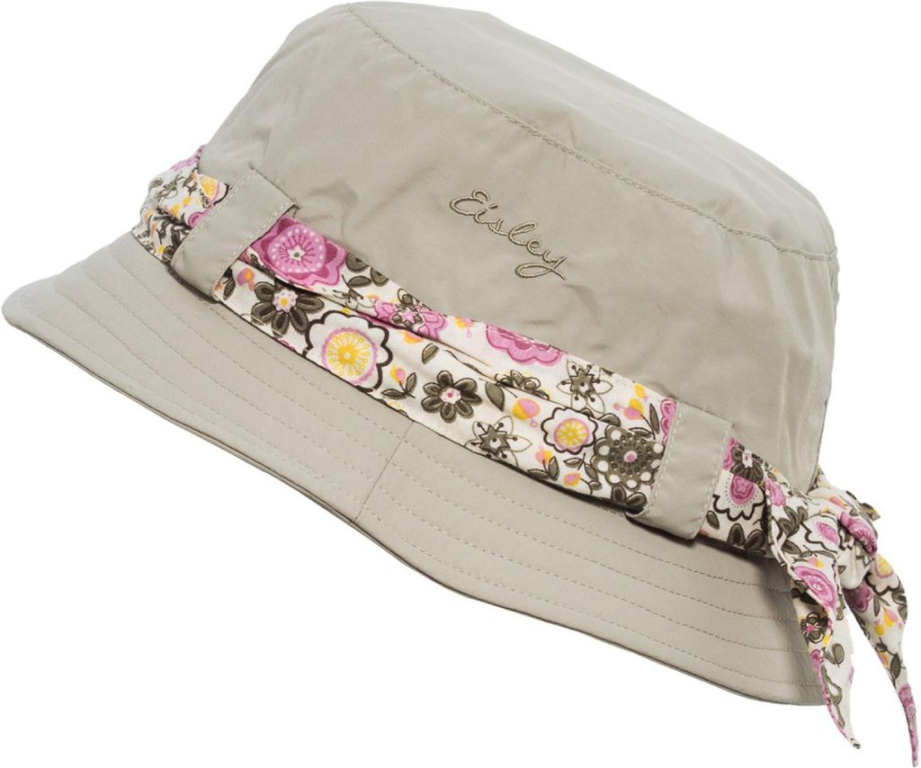 Eisley Kalea knautschbarer Damen Flapper mit abnehmbarem Stoffgarniturband  in beige