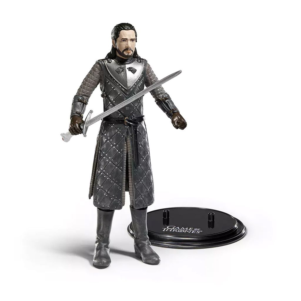 Noble Collection Game of Thrones Bendyfigs Biegefigur Jon Snow 18 cm NOB0093