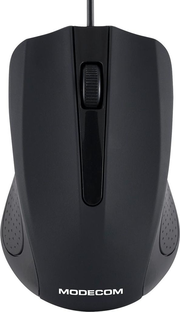 Kabelgebundene Maus für Laptop USB optisch MODECOM MC-M9 schwarz
