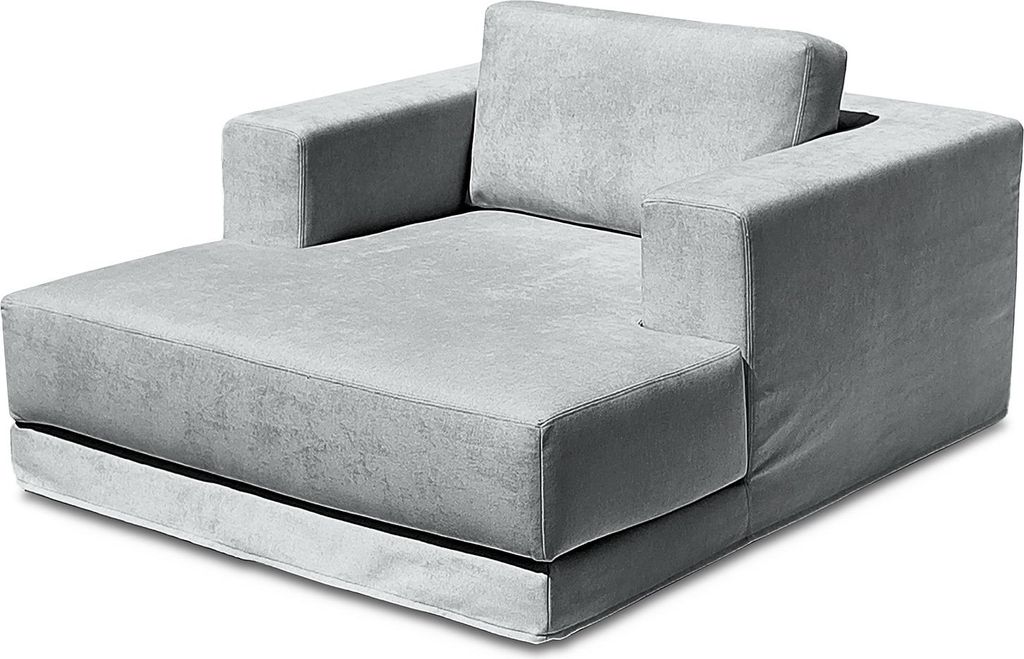 XXL-SESSEL mit Wechselbezug - Webstoff