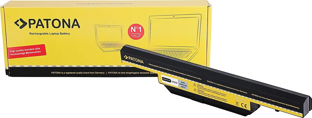 Réparer Autonomie PC Clevo W650 W670RC Batterie 6-87-W650S-4D7A2