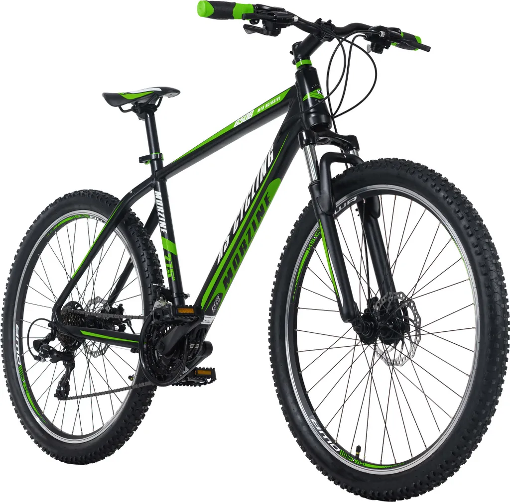 VTT Hardtail 27,5 Pouces Morzine KS Cycling 612M 613M en Noir et Blanc