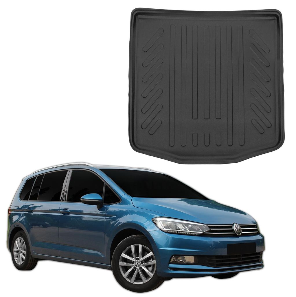 Tapis De Coffre Sur Mesure Pour Volkswagen Touran Depuis Image du produit 