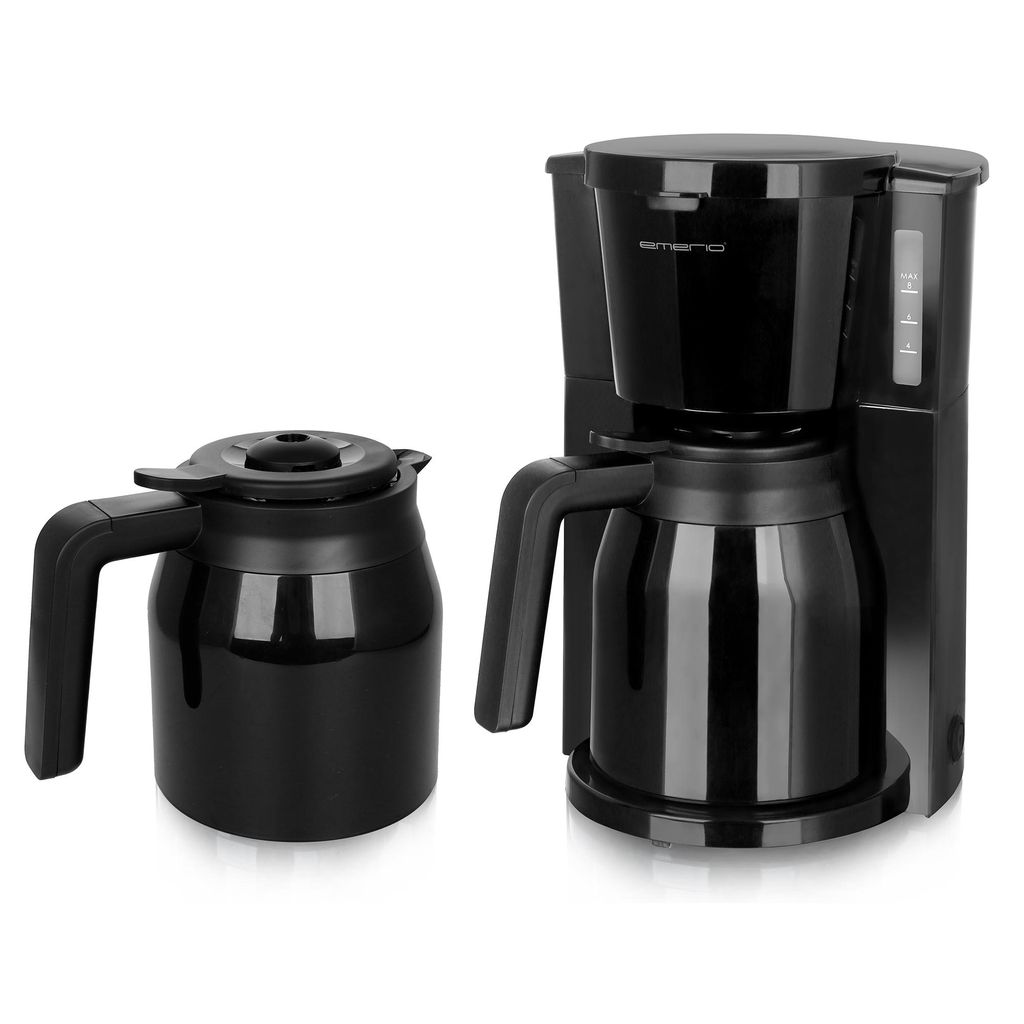 Emerio Koffiezetapparaat met Dubbele Thermoskan – 1 L Productafbeelding 
