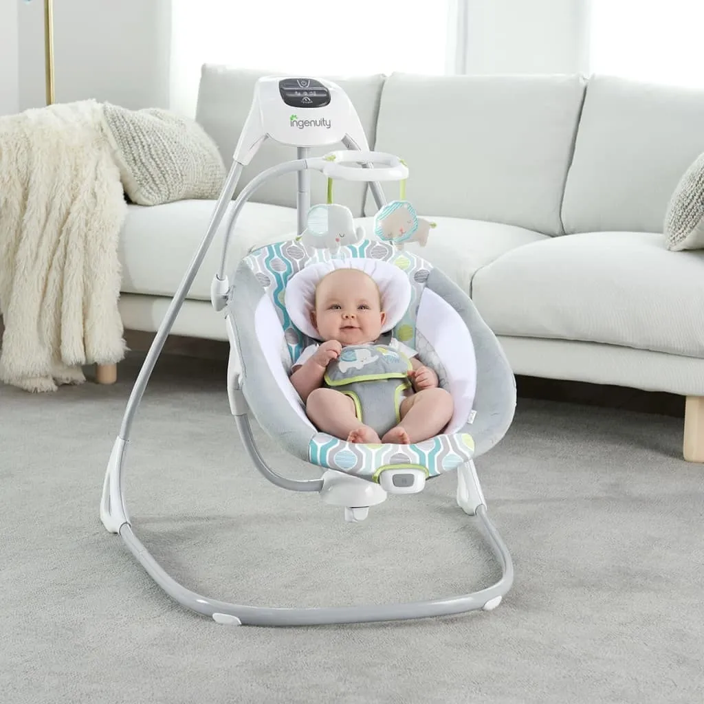 Balançoire Bébé Ingenuity SimpleComfort Everston Anti-Coliques et Stress