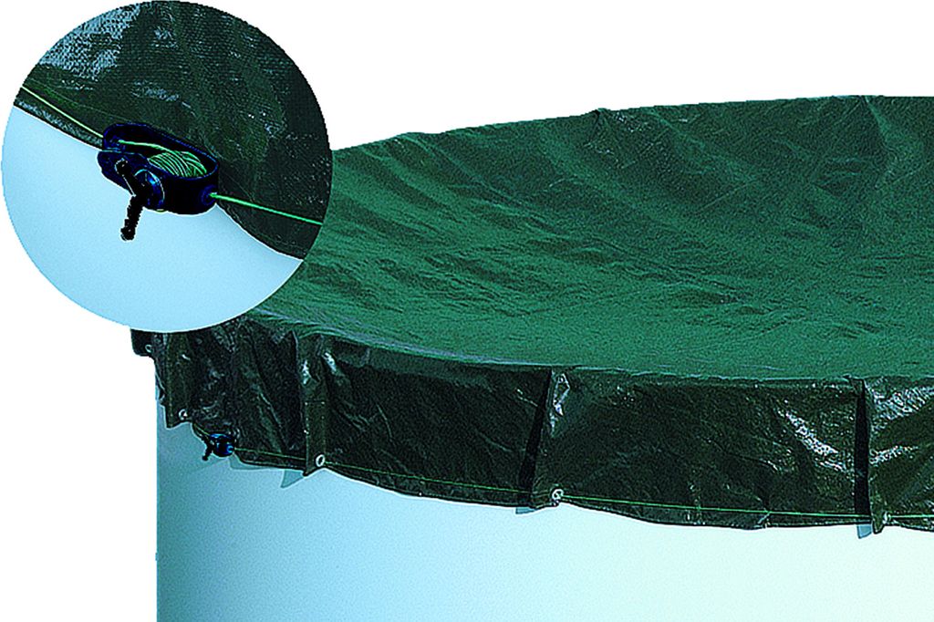 Poolabdeckung / Ganzjahresabdeckplane myPool Ø 390cm für Produktbild 3