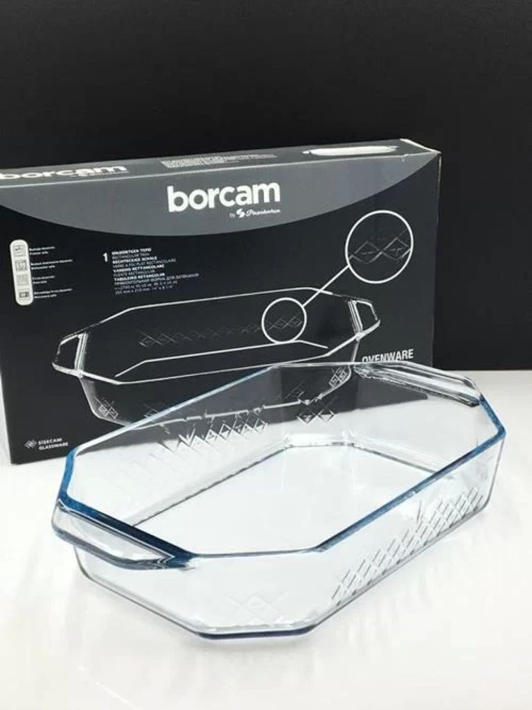 Pasabahce Borcam Premium Auflaufform Rechteckig, Produktbild 