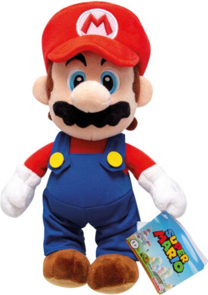 Plush Figurine Super Mario 30 Cm Immagine del prodotto 