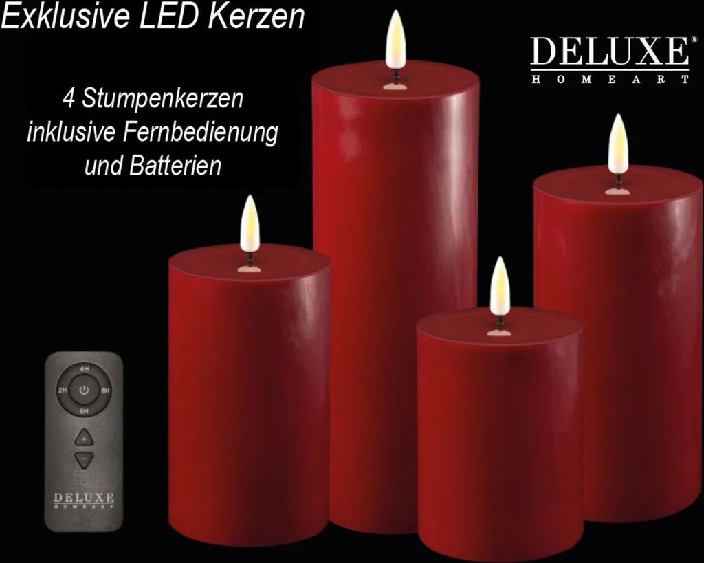 Cofanetto Regalo Burgogne: Scatola Carica Orologi con Telecomando LCD