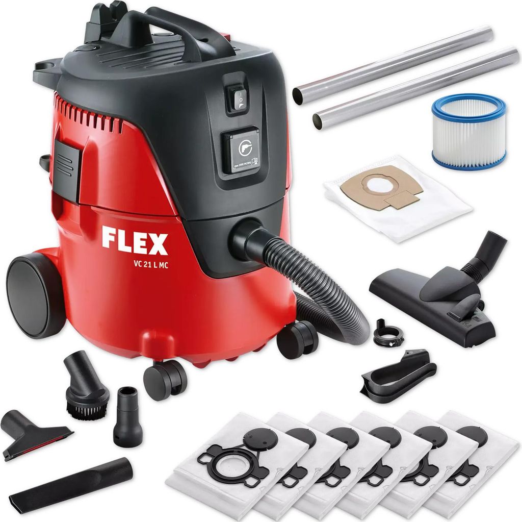 FLEX Staubsauger 20L VC 21 L MC + Zubehör 409979 Produktbild 