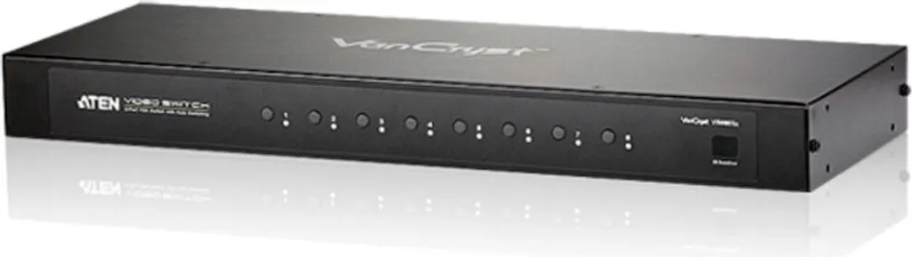 Sélecteur VGA 8 Voies Aten VS0801A pour Salles de Conférence et Vidéo