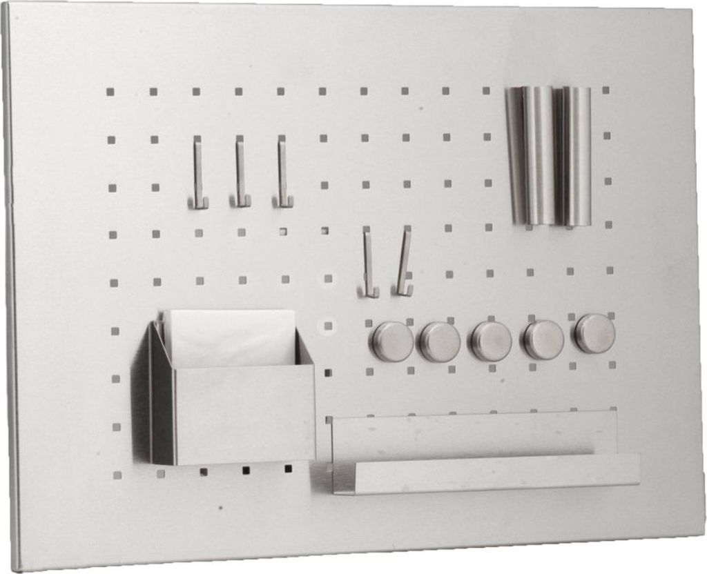 Zeller 11125 Magnettafel 50,0 x 35,0 cm silber Obrázek produktu 