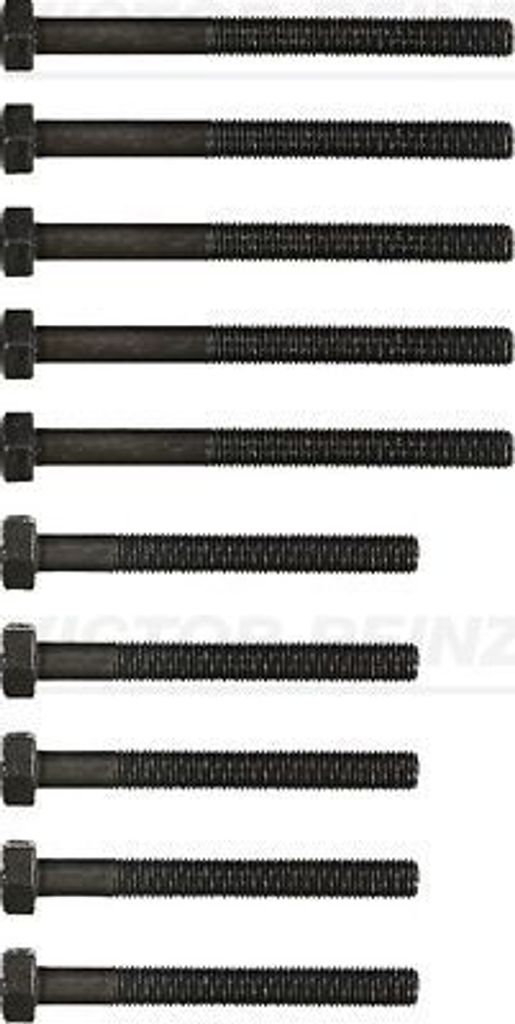 10x REINZ 14-32035-01 Zylinderkopfschraubensatz für OPEL Kadett E CC (T85) M9
